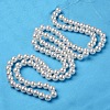 ABS Plastic Imitation Pearl Round Beads MACR-S789-8mm-01-3