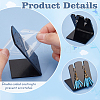 Acrylic Slant Bacl Earring Display Stands EDIS-WH0031-28C-01-4