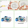 DIY Coaster Punch Needle Embroidery Starter Kits for Beginners DIY-WH20095-003D-7