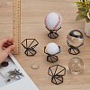 Iron Crystal Ball Holders ODIS-WH0030-150-3