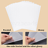 DIY Rectangle Plastic Heat Shrink Sheets Keychain Making Kits DIY-WH20010-13-6