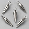 304 Stainless Steel Pendants STAS-TAC0015-04C-P-1