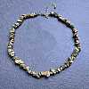 Natural Unakite Chip Beaded Necklaces for Women IW6789-21-1