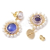 3Pairs 3 Colors Changing Color Mood Stud Earring EJEW-TA00480-5