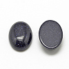 Synthetic Blue Goldstone Cabochons X-G-R415-14x10-34-2