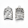 Tibetan Style Alloy Pendants TIBE-S323-077AS-RS-2