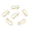 Brass Earring Hooks KK-N259-45-2