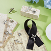 Cross Alloy Pin Brooches AJEW-FH0006-07A-P-4