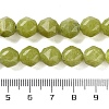 Natural Olive Jade Beads Strands G-NH0021-A17-02-5