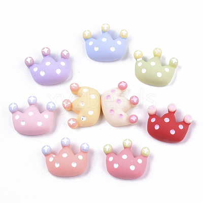 Opaque Resin Cabochons CRES-N022-89-1