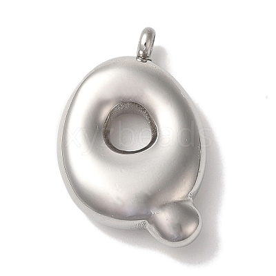 Non-Tarnish 304 Stainless Steel Pendants STAS-M017-08P-18-1