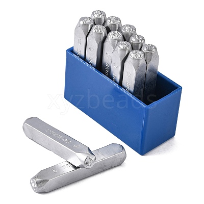 Iron Metal Stamps AJEW-L060-03M-1