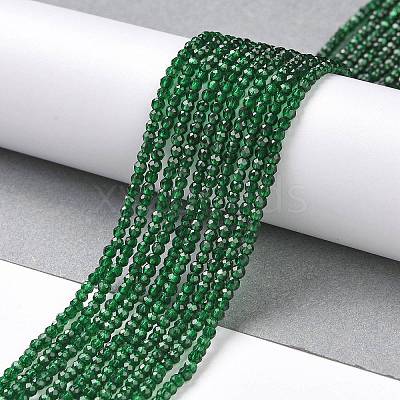 Transparent Glass Beads Strands GLAA-H021-04-15-1