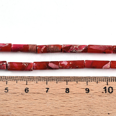 Synthetic Imperial Jasper Beads Strands G-S322-002C-1-1