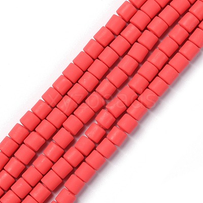 Handmade Polymer Clay Bead Strands CLAY-ZX006-01-21-1