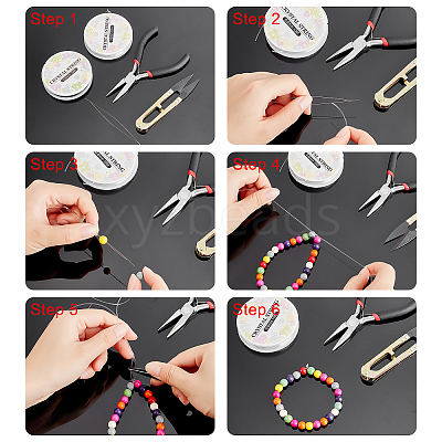 Elastic Crystal Thread EW-AR0001-02-1