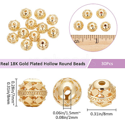 30Pcs Alloy Hollow Beads PALLOY-BBC0001-08-1