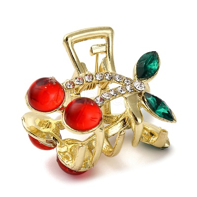 Cherry Alloy Claw Hair Clips LS-PHAR-K006-05G-1