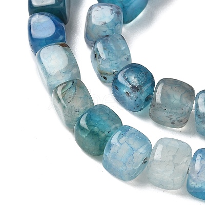 Natural Dragon Veins Agate Beads Strands G-G177-E17-01-1