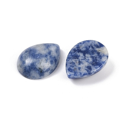 Natural Blue Spot Jasper Cabochons G-H094-01A-22-1