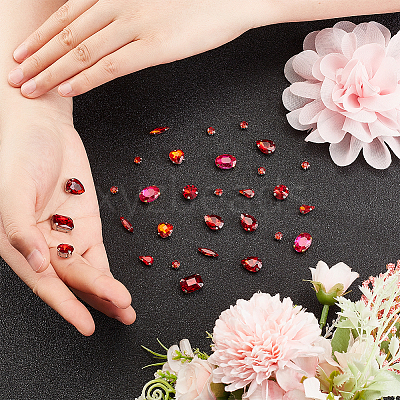 270Pcs 8 Styles Sew on Rhinestone RGLA-OC0001-48-1