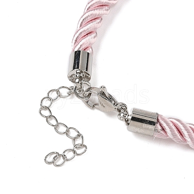5MM Nylon Twisted Cord Necklace Making FIND-G096-01P-34-1