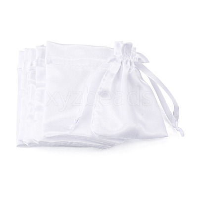 10Pcs Brocade Good Luck Fortune Drawstring Gift Blessing Bags PAAG-TADJ0001-01A-1