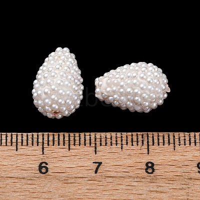 Handmade Polymer Clay Beads KK-F894-17-1