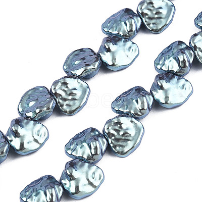 ABS Plastic Imitation Pearl Beads Strands KY-N015-01B-1
