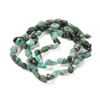 Natural Emerald Beads Strands G-P497-01C-49-1