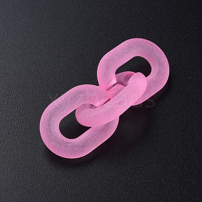 Transparent Acrylic Linking Rings MACR-S373-20A-D12-1