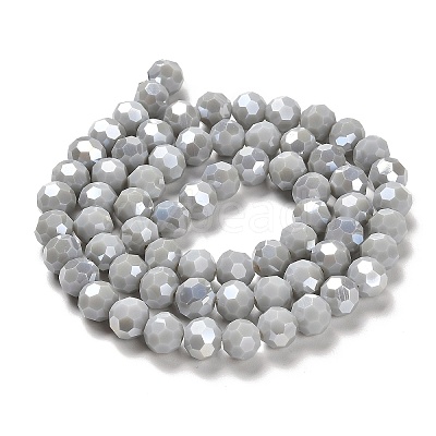 Opaque Glass Beads Stands LS-EGLA-A035-P8mm-B22-1