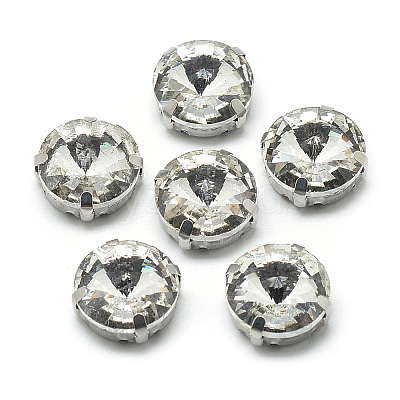 Sew on Rhinestone RGLA-T038-8mm-01-1