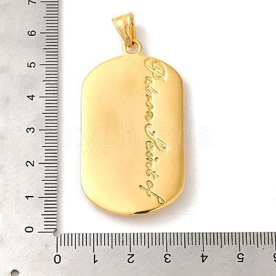 316L Surgical Stainless Steel Big Pendants STAS-B059-01G-12-1