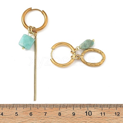 202 Stainless Steel Huggie Hoop Earrings EJEW-JE07392-1