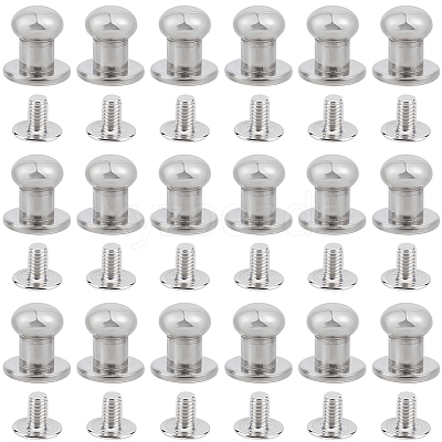 50Pcs Alloy Round Head Knobs for Small Jewelry Box Making DIY-GF0012-49P-1