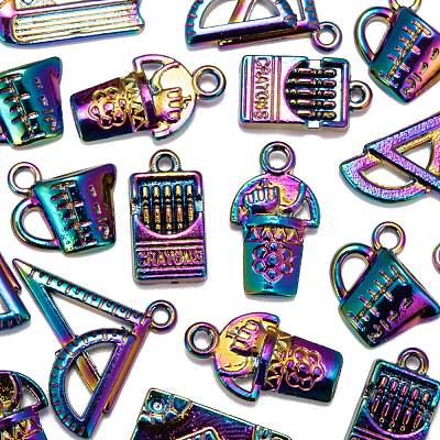 20Pcs 5 Style Alloy Pendants for Teachers' Day FIND-LS0001-27MC-1