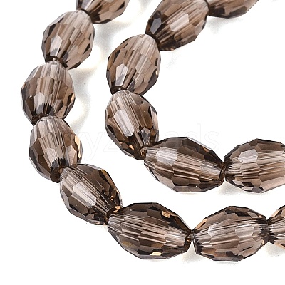 Transparent Glass Beads Strands GLAA-N071-01A-A17-1