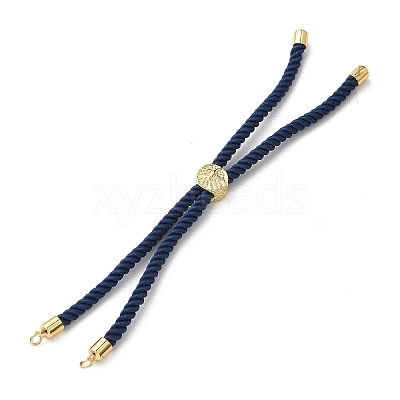Cotton Cord Bracelet Making KK-F758-03V-G-1