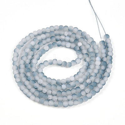 Crackle Glass Beads Strands GLAA-N009-4mm-06-1