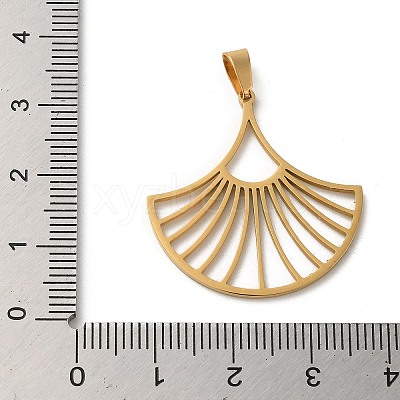 304 Stainless Steel Pendants X-STAS-O005-11G-1