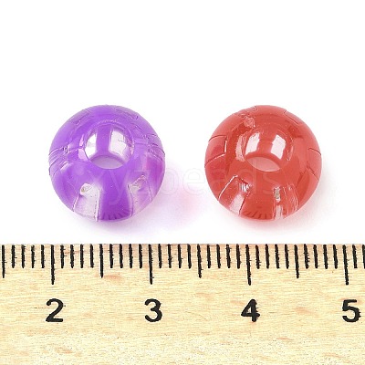 Transparent Acrylic Beads X-OACR-D309-03-1