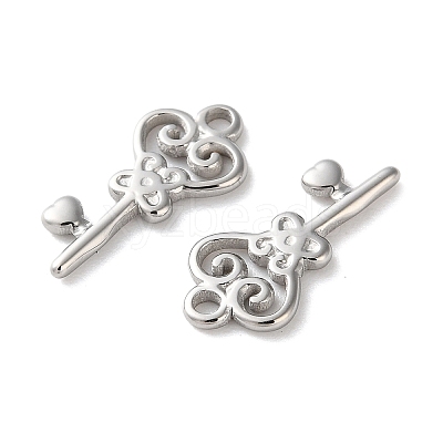 304 Stainless Steel Pendants STAS-L022-555P-1
