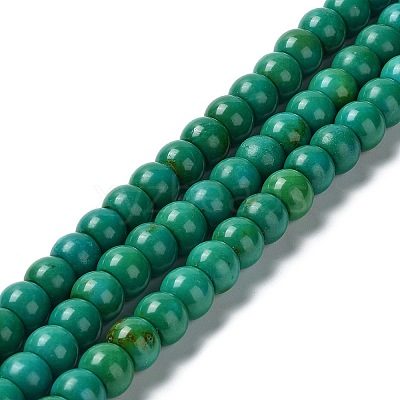Natural Howlite Beads Strands G-E604-F02-A-1
