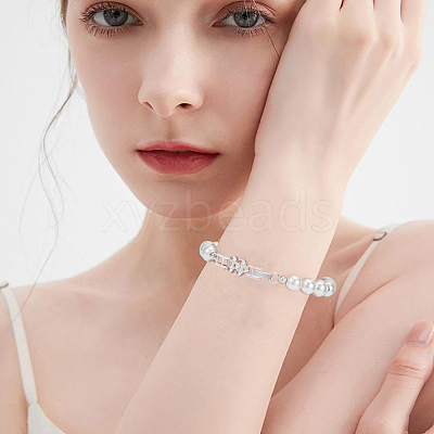 6Pcs Rack Plating Brass Micro Pave Clear Cubic Zirconia Fold Over Clasps KK-BBC0014-96-1