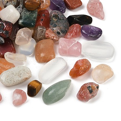 Natural Mixed Gemstone Beads G-U032-C02-1