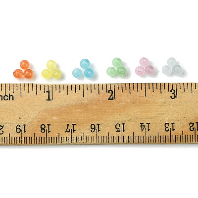 180Pcs 6 Colors Cat Eye Beads Strands CE-FS0001-01-1