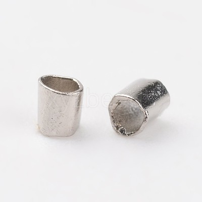 Brass Crimp Beads KK-R077-2mm-P-1