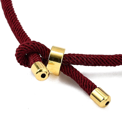 Braided Nylon Cord Bracelet Making MAK-A017-D03-16G-1