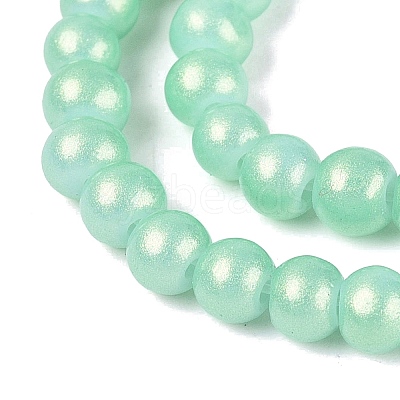 Baking Paint Glass Pearl Beads Strands LS-DGLA-ZX001-05B-08-1